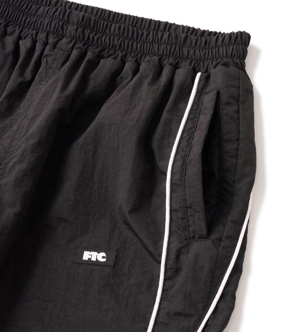 FTC ブラック ナイロンパンツ