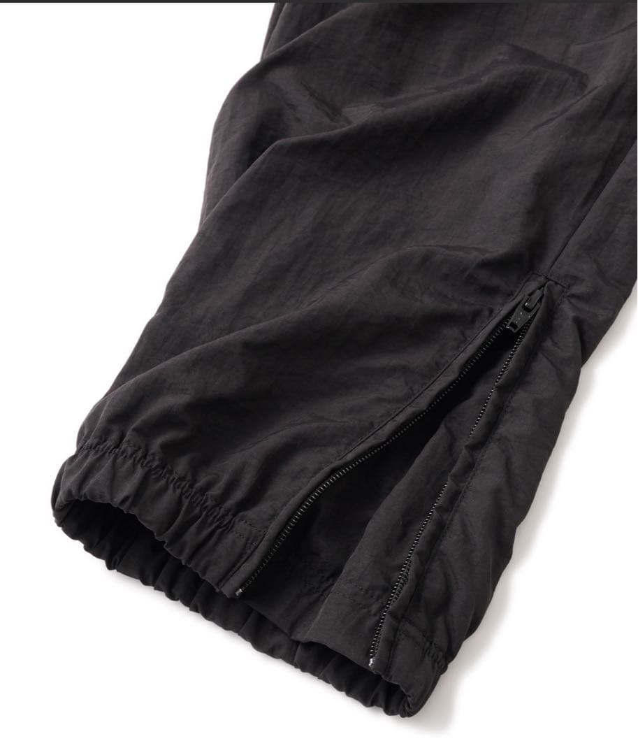 FTC ブラック ナイロンパンツ