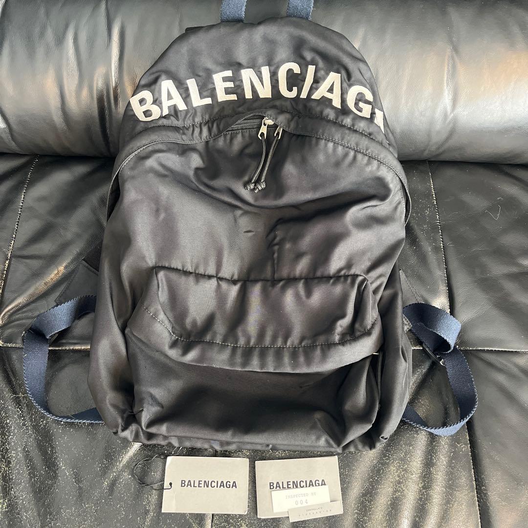 BALENCIAGA☆訳あり　ブラック　リュック・バックパック