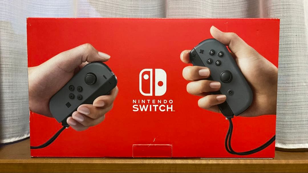 【箱あり使用感あり】Nintendo Switch 本体 グレー ジョイコン付き
