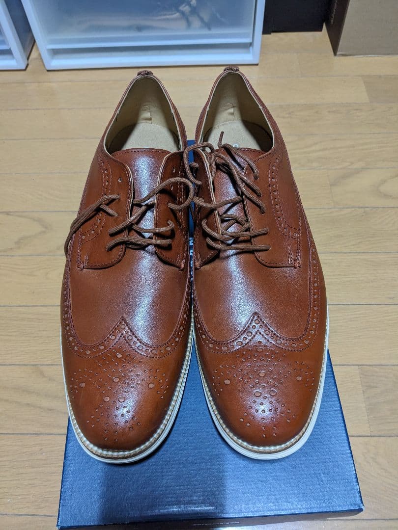COLE HAAN コールハーン ブラウン ウィングチップ オリジナルグランド