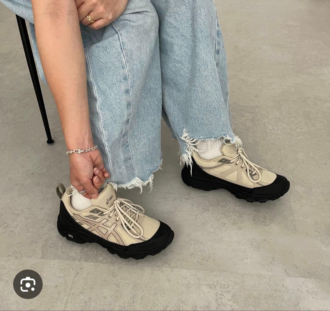 靴 GEL-VENTURE 6 SHIELD Black/Feather Grey