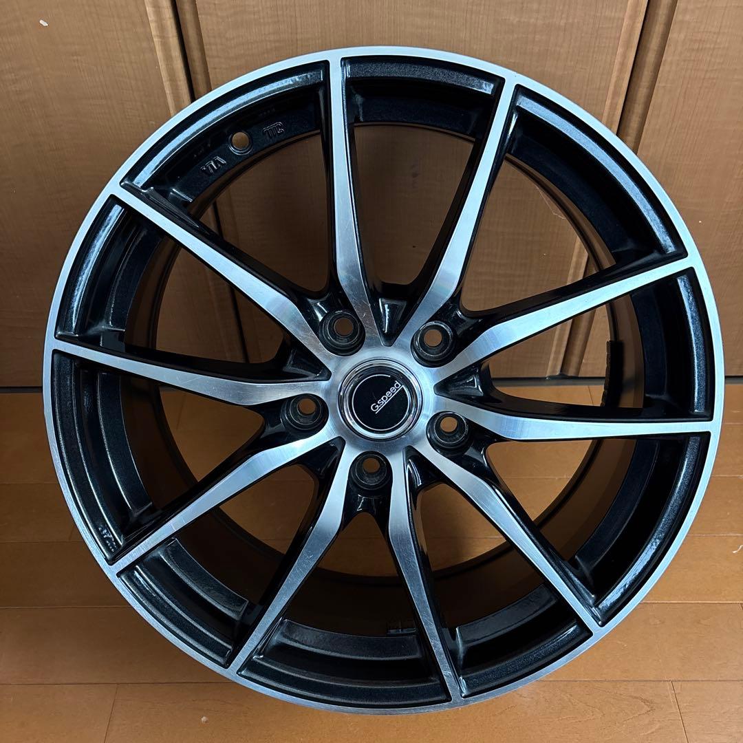 鬼舞辻無惨専用　手渡し　ホイール　17インチ　7J +55 5H-114.3