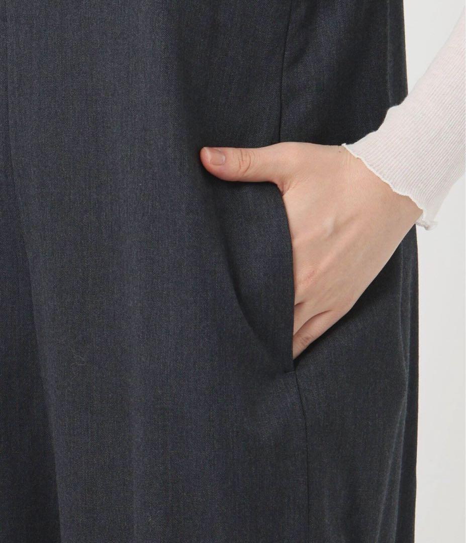 【新品タグ付き】IENAイエナSn.ウールサロペット36