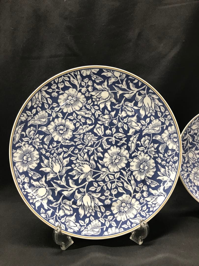 値下！【USED】NIKKO ウィリアムモリス　プレート2種　8P