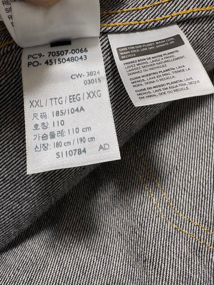 【極美品】LVC リーバイス 507XX T-Back 46 日本製 即完売品