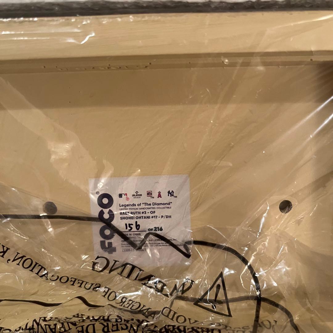 大谷翔平　SA　ベーブルース　216個限定　ボブルヘッド