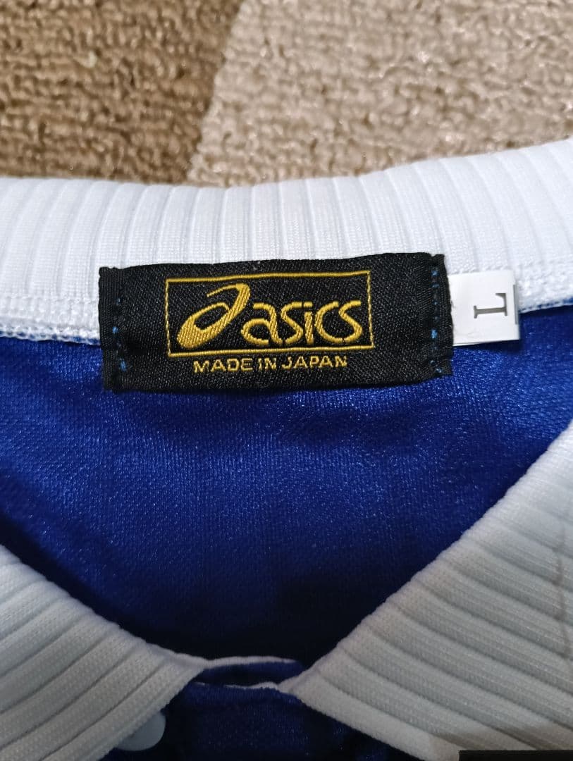 asics 日本代表 サッカーユニフォーム 番号8 中田英寿 Lサイズ