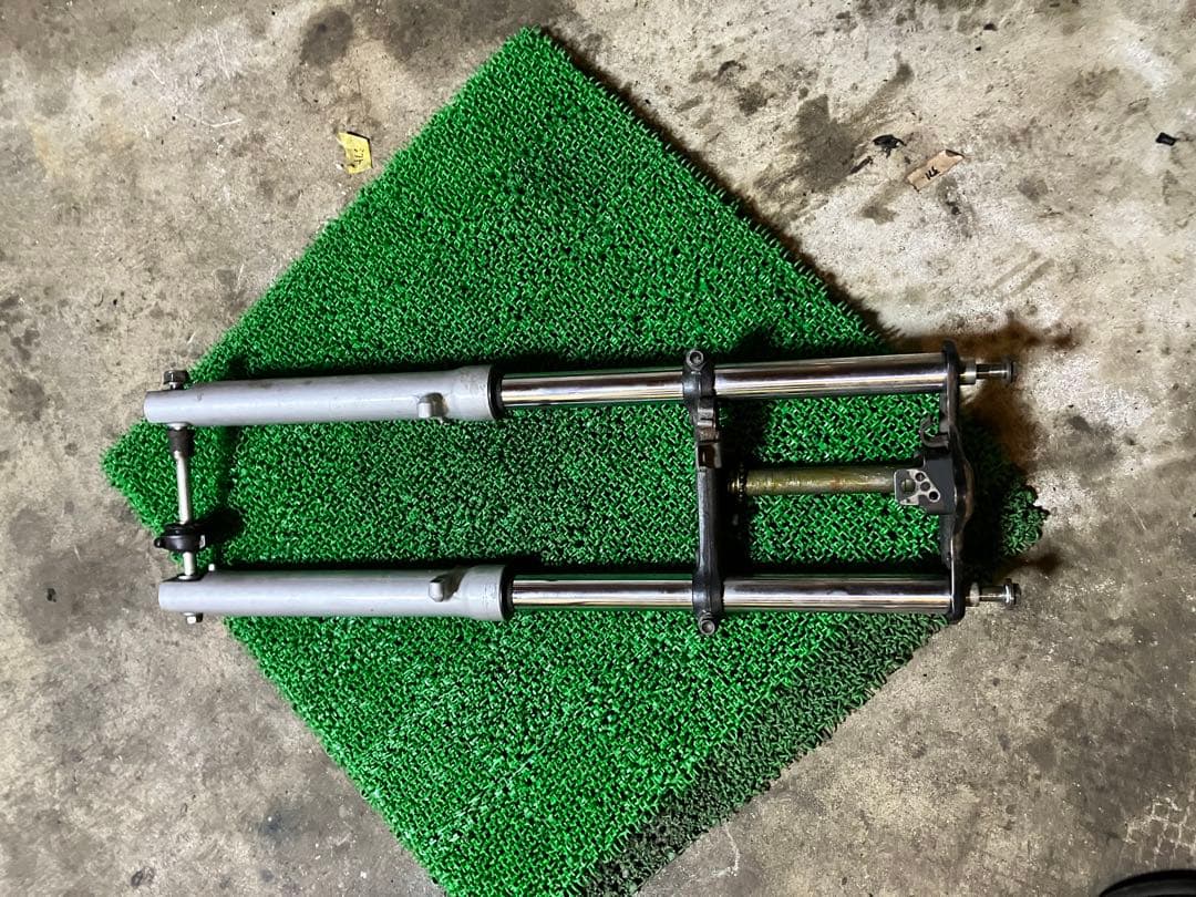 NS-1 フロントフォーク　ステム　トップブリッジ　アクスルシャフト