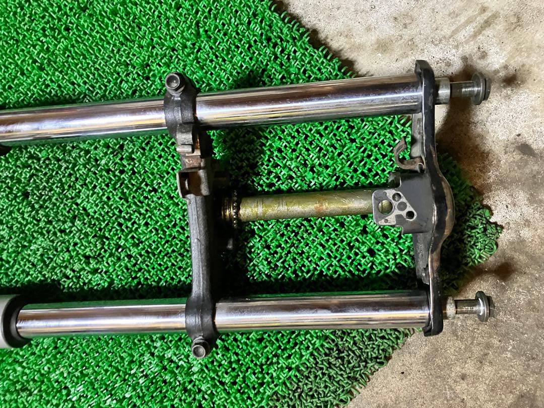 NS-1 フロントフォーク　ステム　トップブリッジ　アクスルシャフト