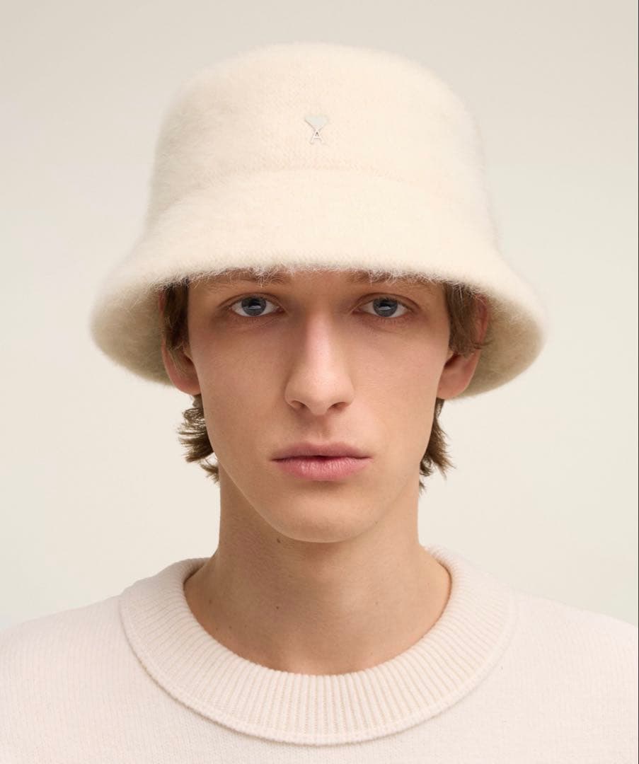 AMI PARIS アミパリス バケットハット ホワイト