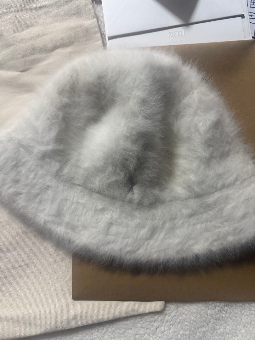 AMI PARIS アミパリス バケットハット ホワイト