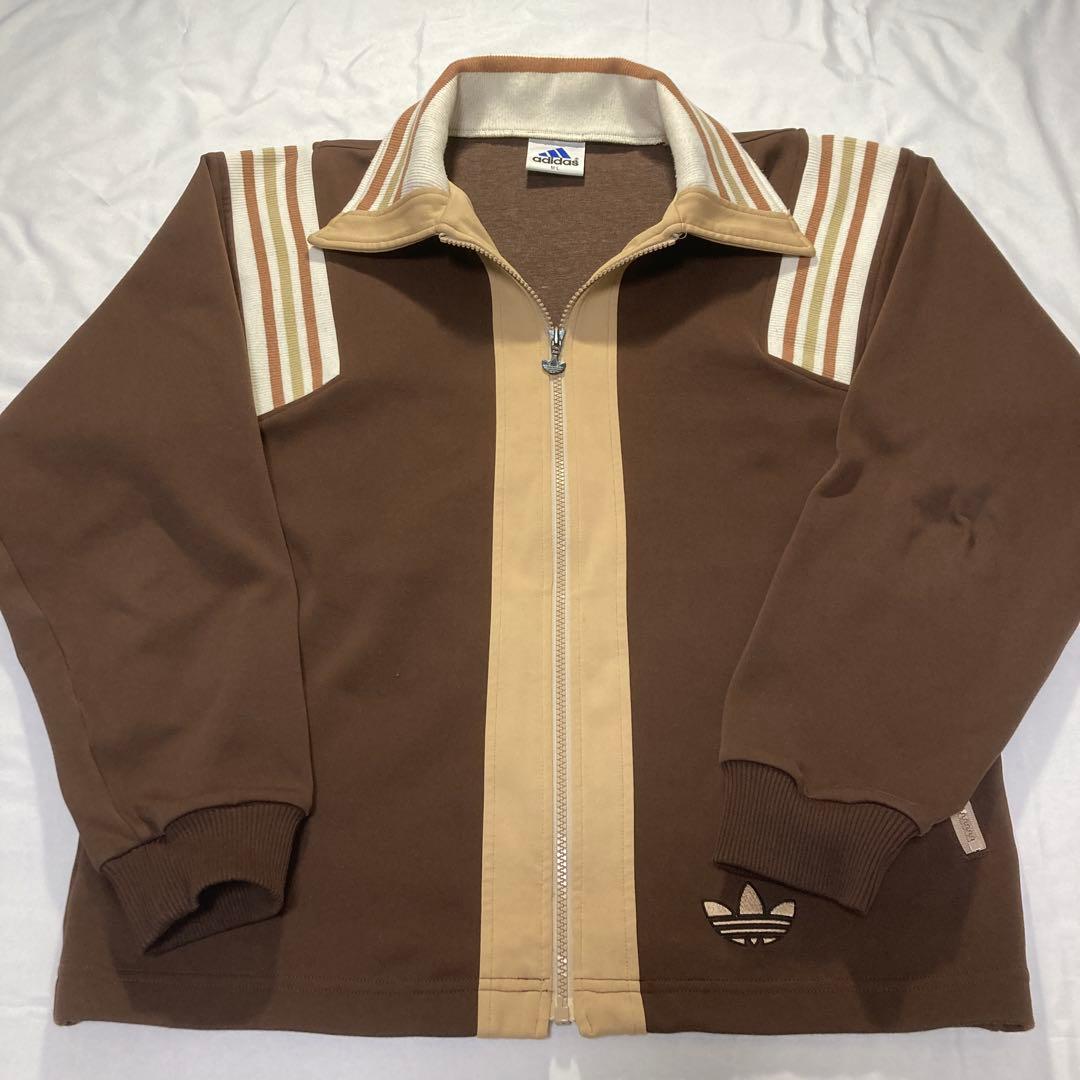 ◆デサント製激レア◆ 90sアディダスジャージ トラックジャケット ヴィンテージ