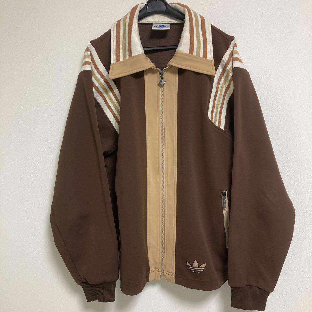 ◆デサント製激レア◆ 90sアディダスジャージ トラックジャケット ヴィンテージ
