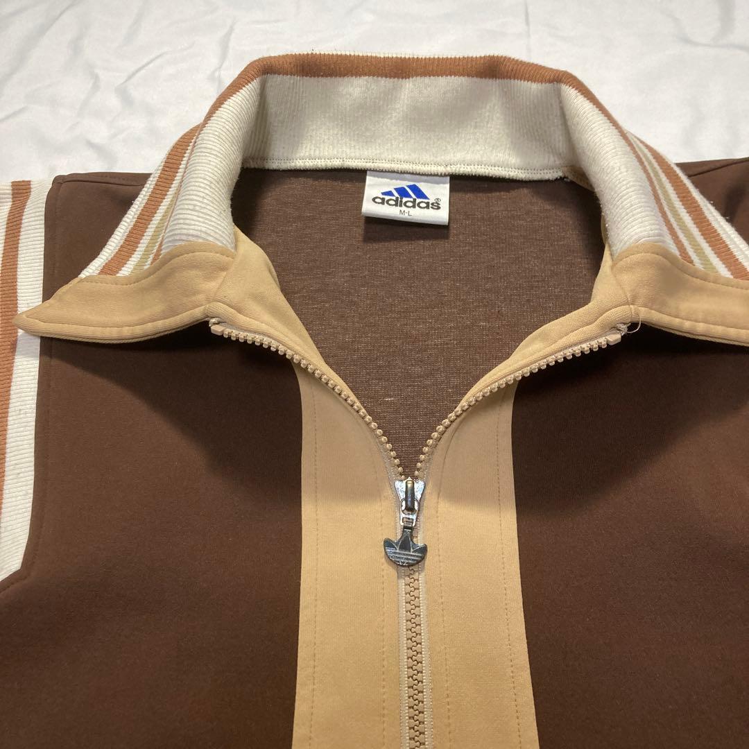 ◆デサント製激レア◆ 90sアディダスジャージ トラックジャケット ヴィンテージ