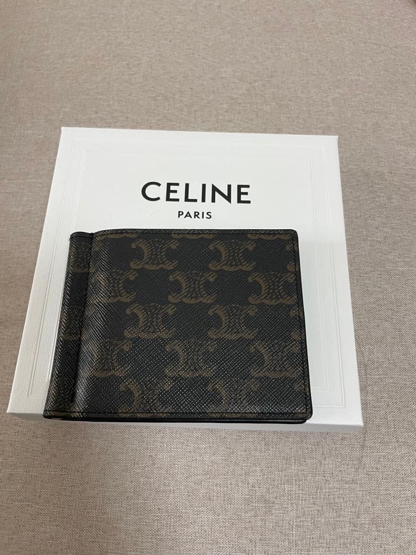 CELINE ビルクリップウォレット / トリオンフキャンバス