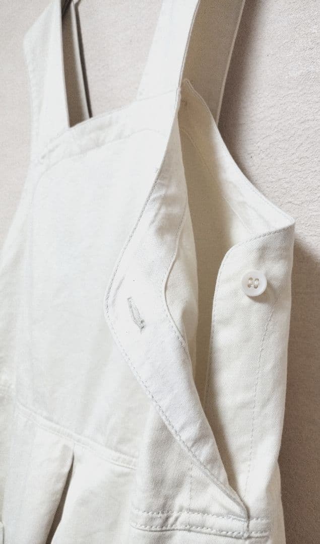 tumugu:　ゆったりコットンサロペット　コクーンシルエット　綿　FREE