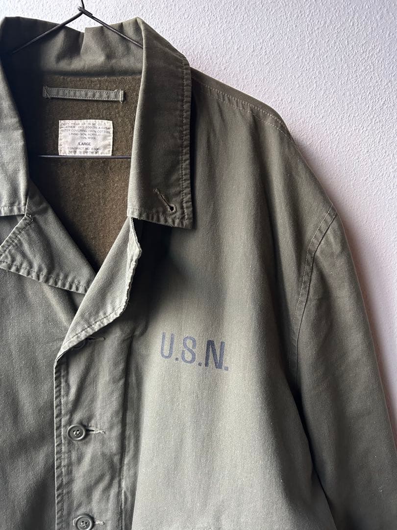 U.S.N. NAVY DEPARTMENT N-4 デッキジャケット
