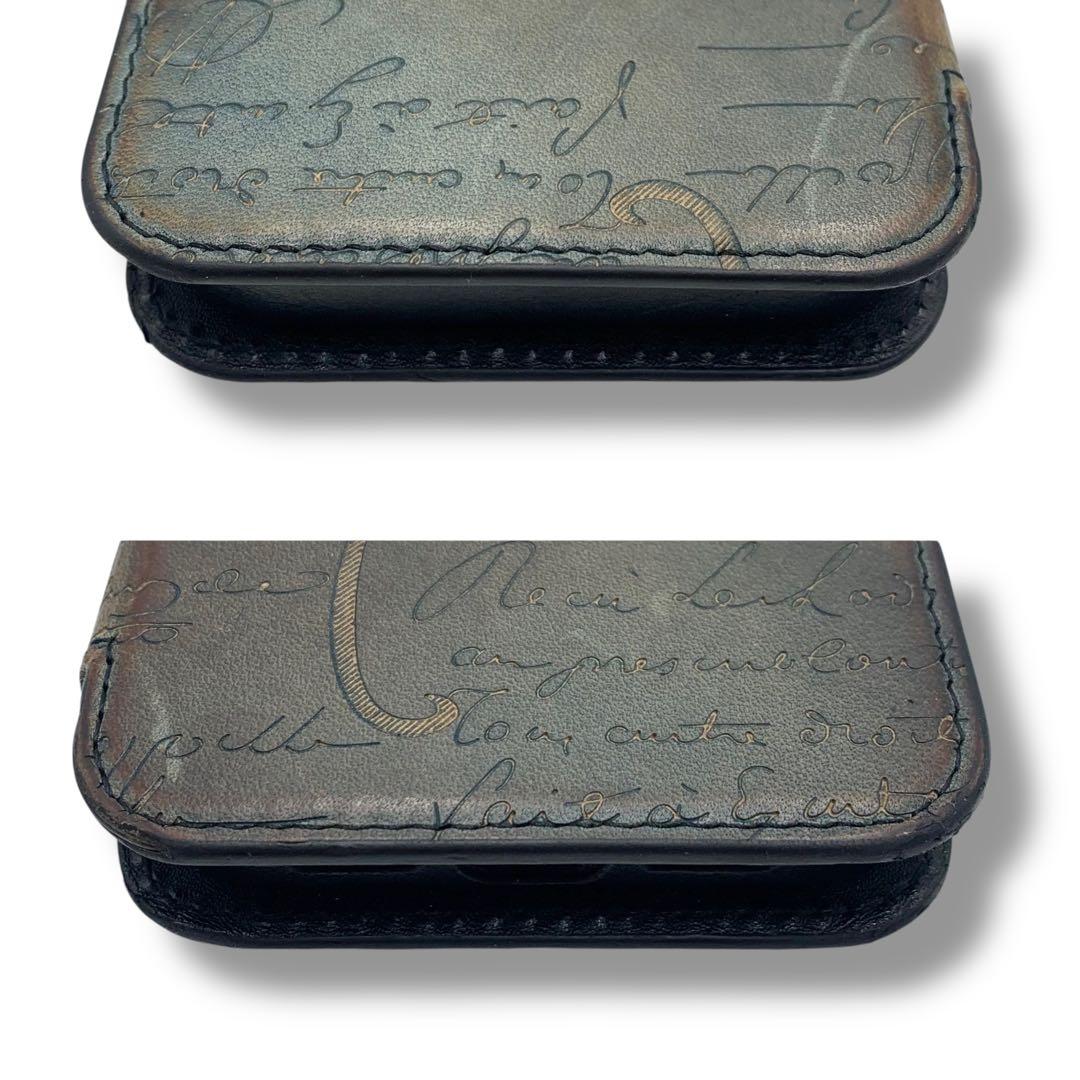 美品・付属品付✨ ベルルッティ iPhone14proケース カリグラフィー