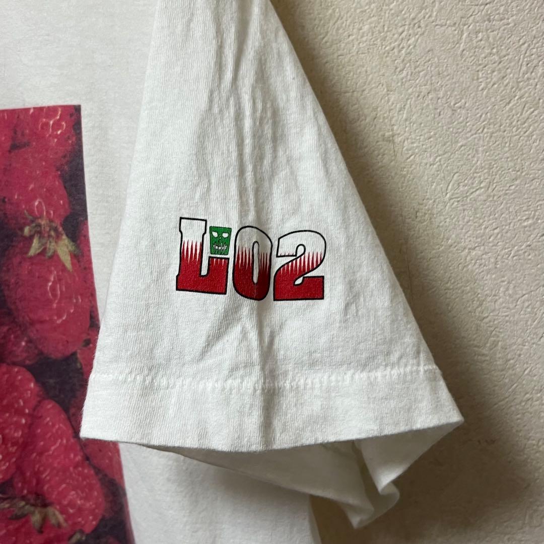 90s LAST ORGY 2 ラストオージー2 Tシャツ イチゴ tシャツ