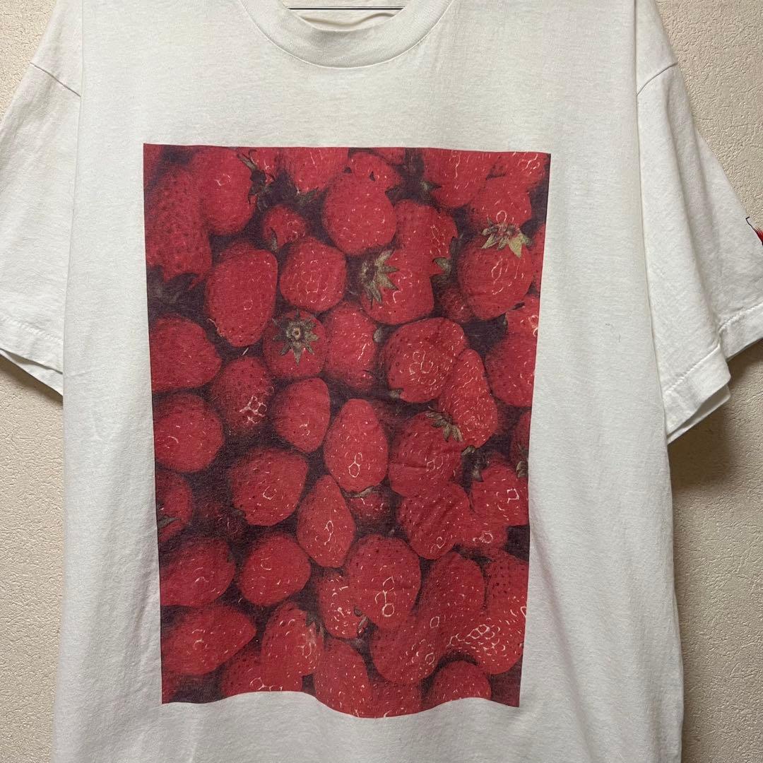 90s LAST ORGY 2 ラストオージー2 Tシャツ イチゴ tシャツ