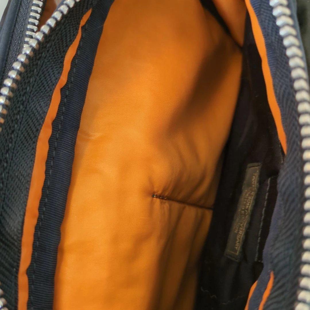 [未使用に近い]ポータータンカー30周年記念限定青迷彩２層ショルダーバック