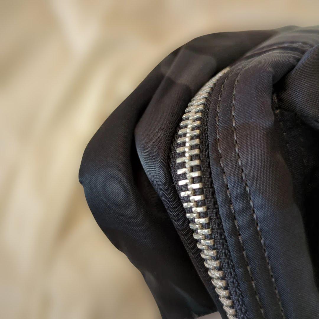 [未使用に近い]ポータータンカー30周年記念限定青迷彩２層ショルダーバック