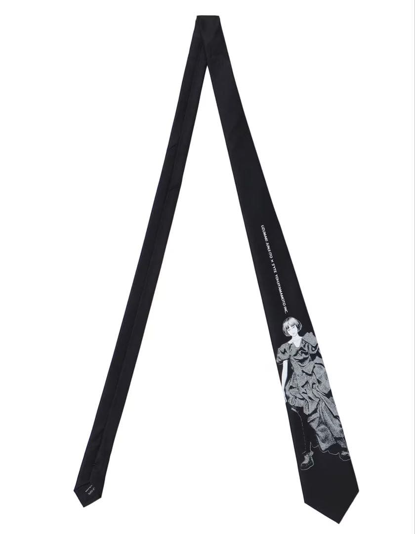 gaku S'YTE × 伊藤潤二 シルクネクタイ
