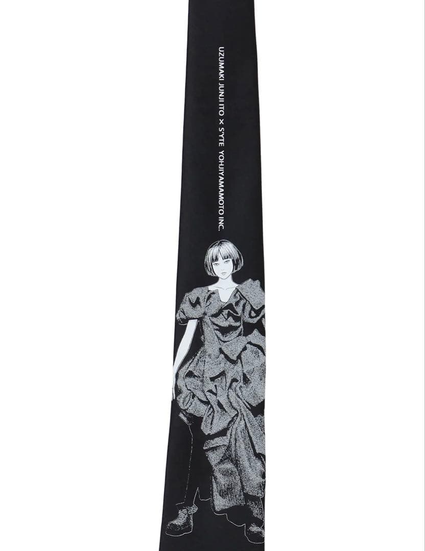 gaku S'YTE × 伊藤潤二 シルクネクタイ