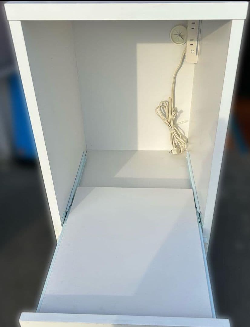 40FB クオーネ ホワイト 食器棚 収納 キッチンボード レンジ台