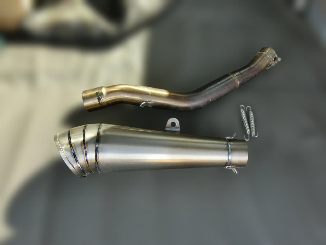 CRF250l md47 LCIマフラー　チタン