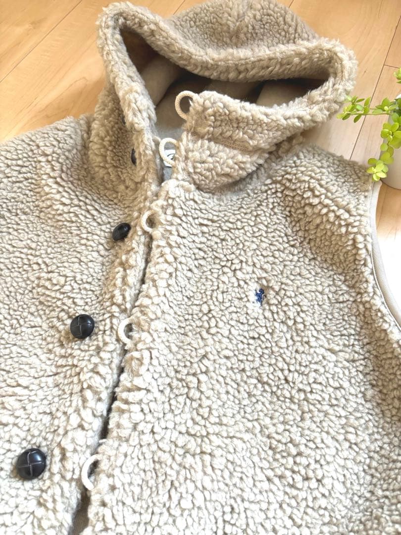 今季GYMPHLEX ジムフレックス ボアフードベスト