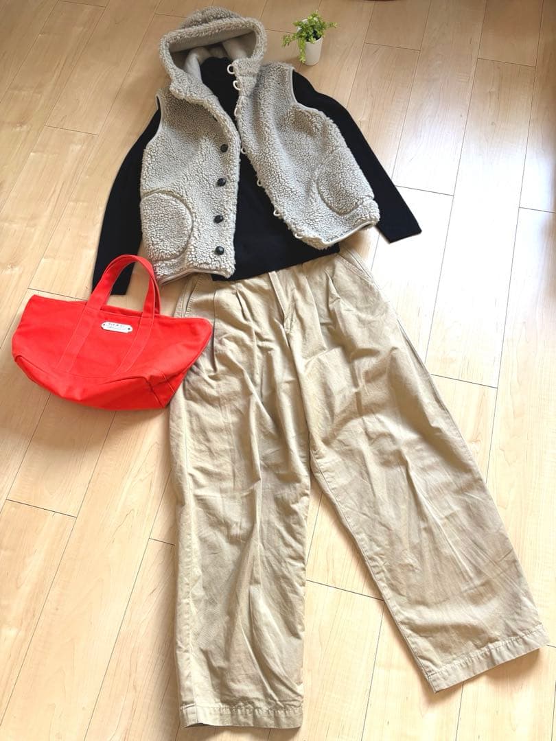 今季GYMPHLEX ジムフレックス ボアフードベスト