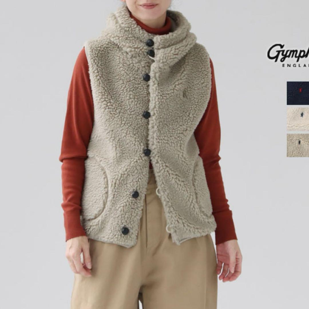 今季GYMPHLEX ジムフレックス ボアフードベスト