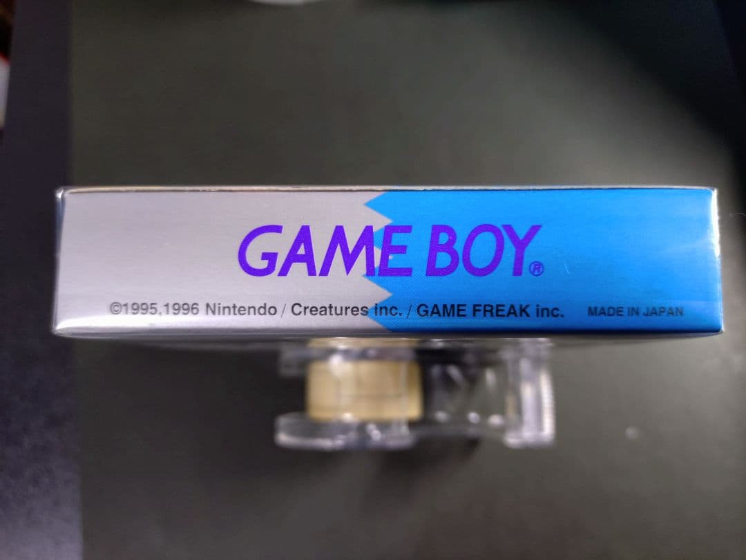 【新品未開封】ゲームボーイソフト ポケットモンスター青 初代 当時品 任天堂