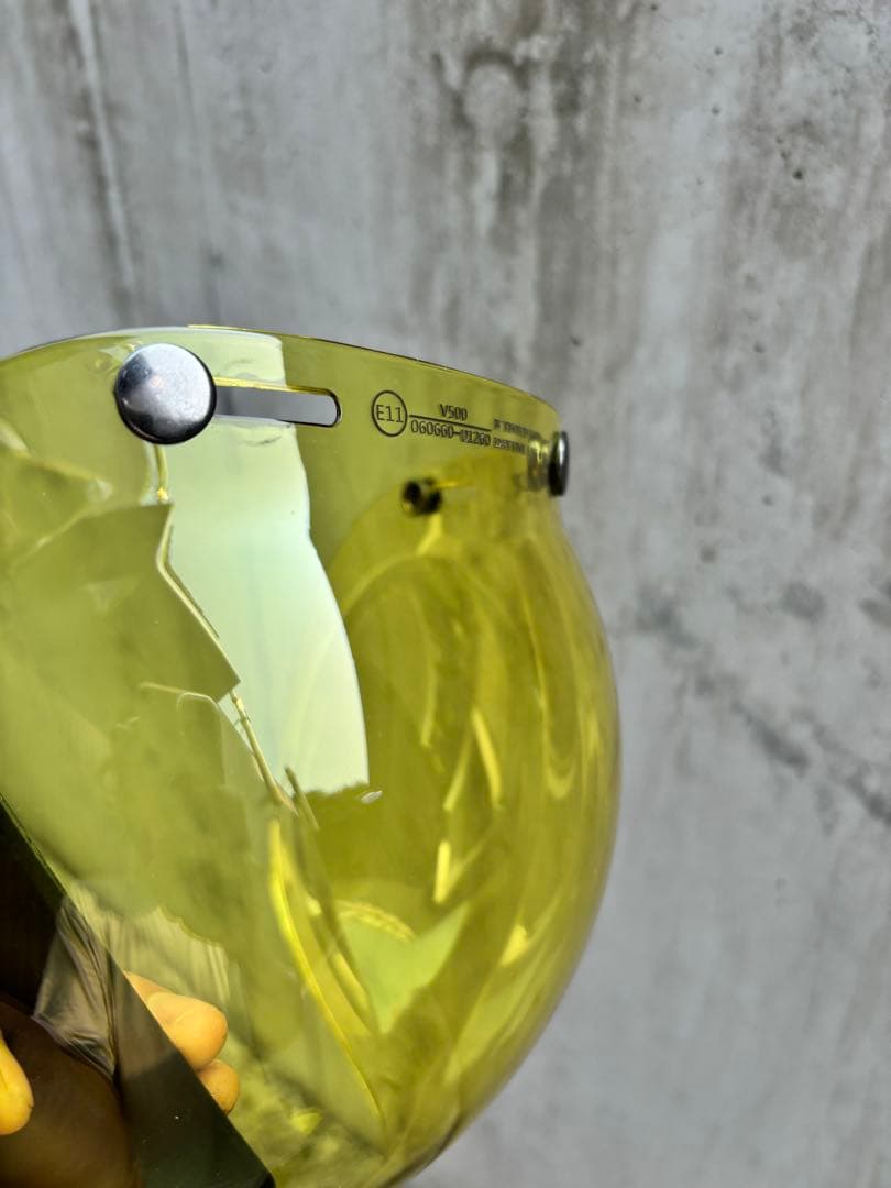 noob　ジェットヘルメット メタリック・ブルー　(装飾品)