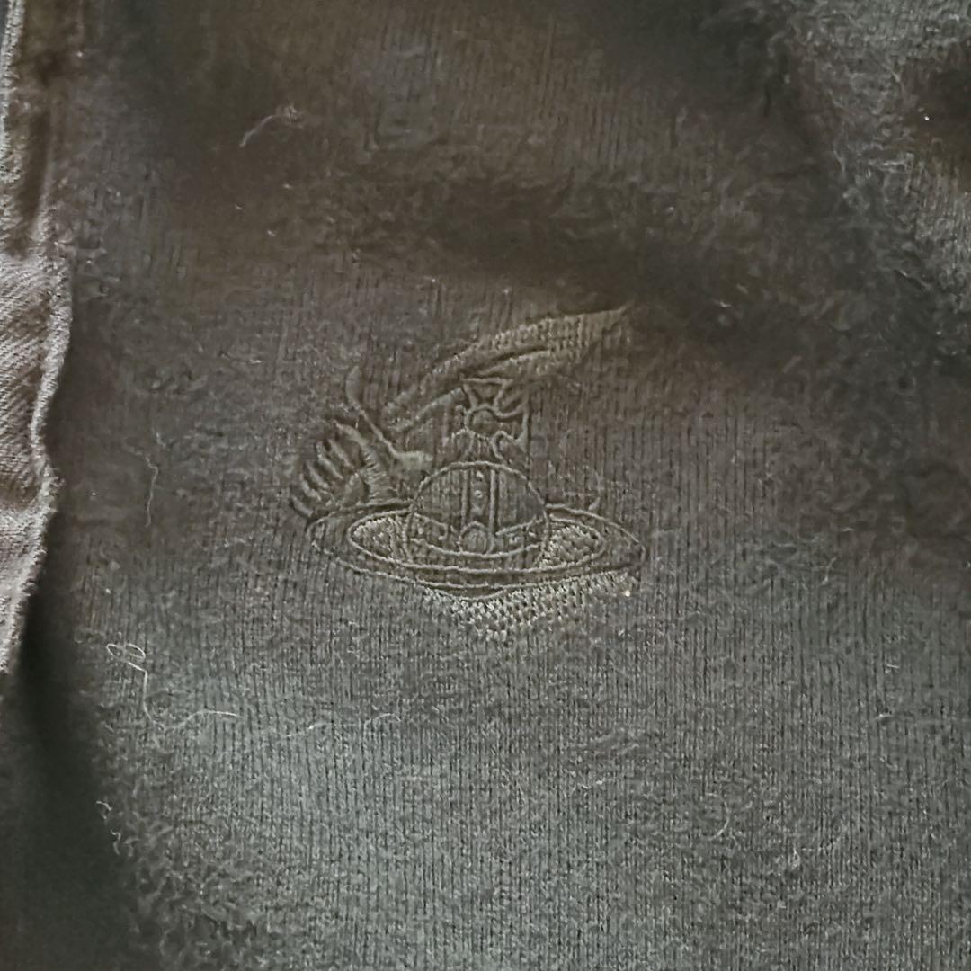 ヴィヴィアンウエストウッド パーカー フルジップ オーブ刺繍 ブラック 黒