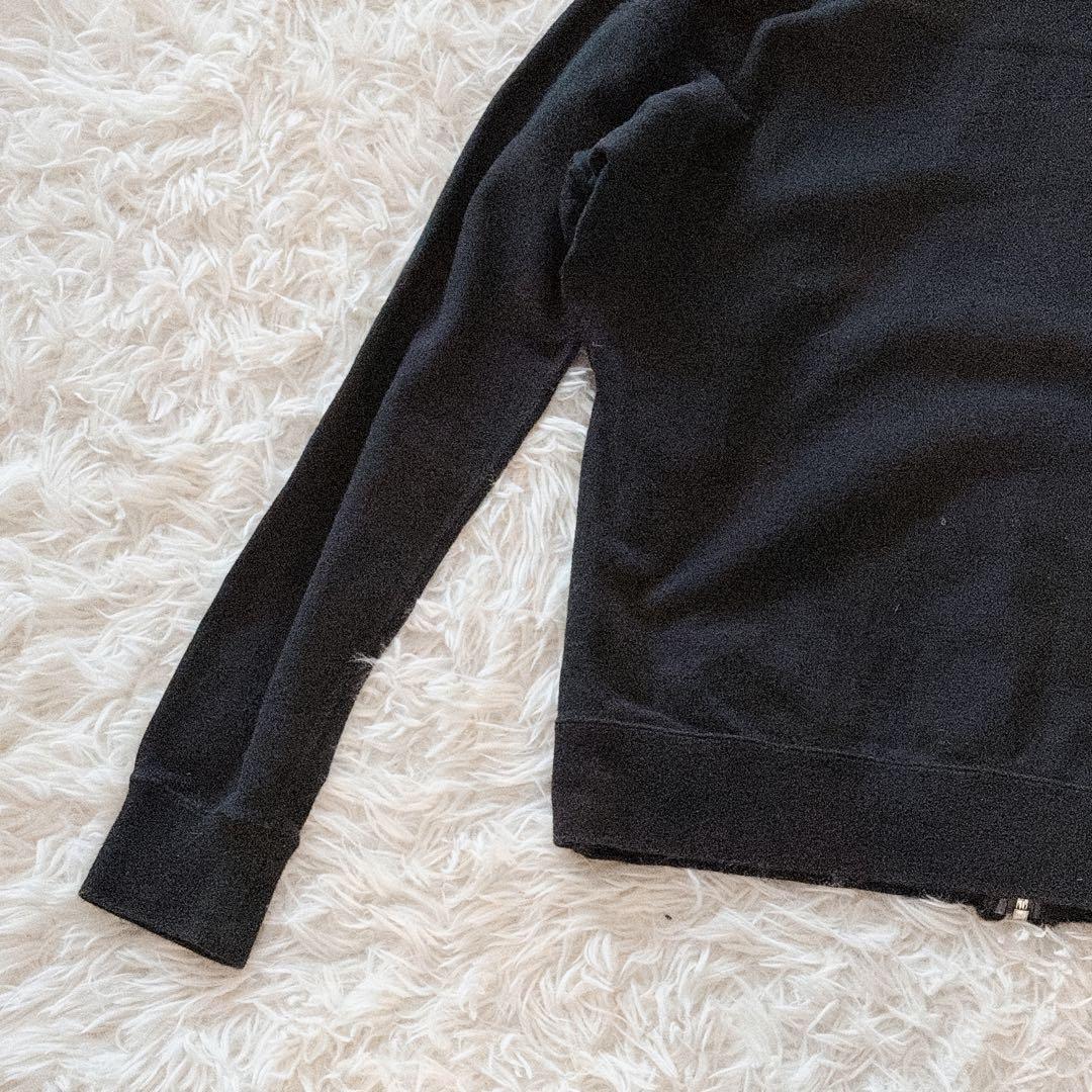 ヴィヴィアンウエストウッド パーカー フルジップ オーブ刺繍 ブラック 黒