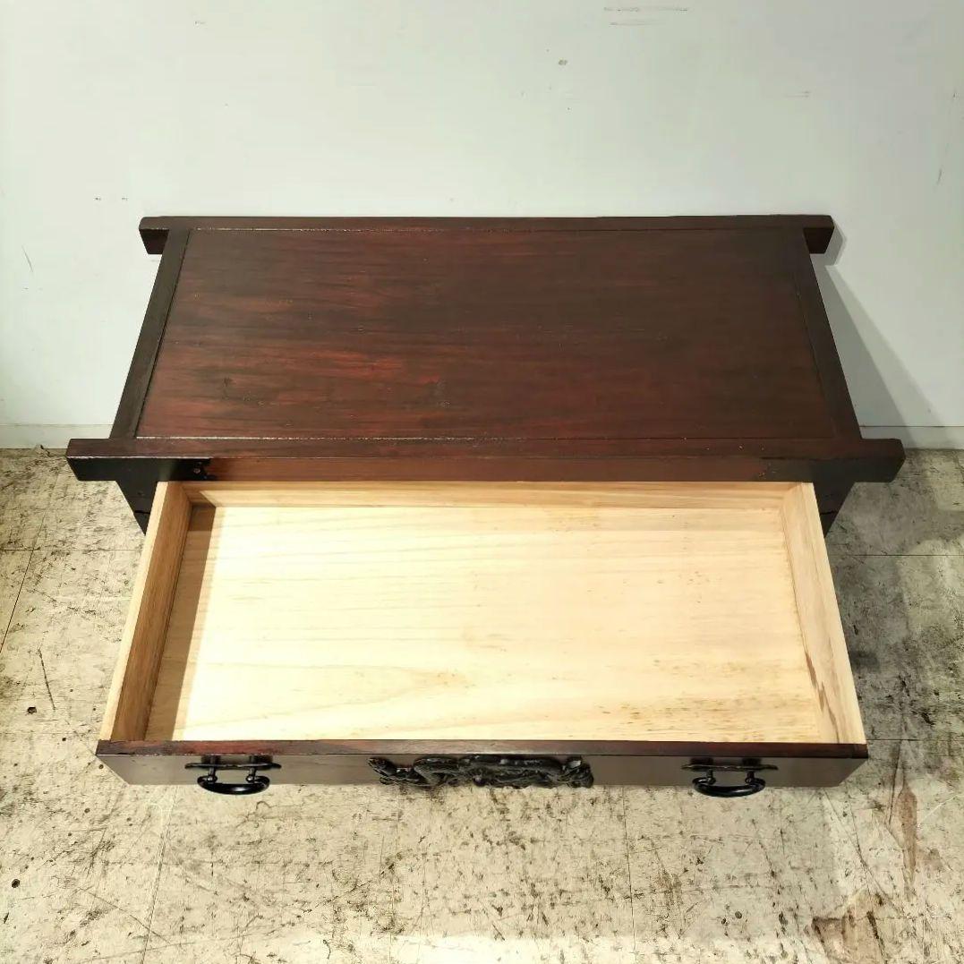 M♦ヒクラジ　伝統的　木製箪笥　時代箪笥　民芸調家具