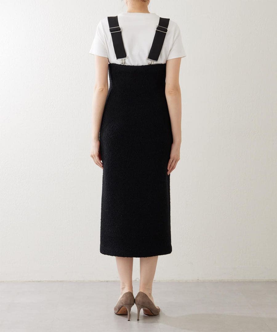 Whim Gazette ウィムガゼット　ZIPサスペンダーワンピース