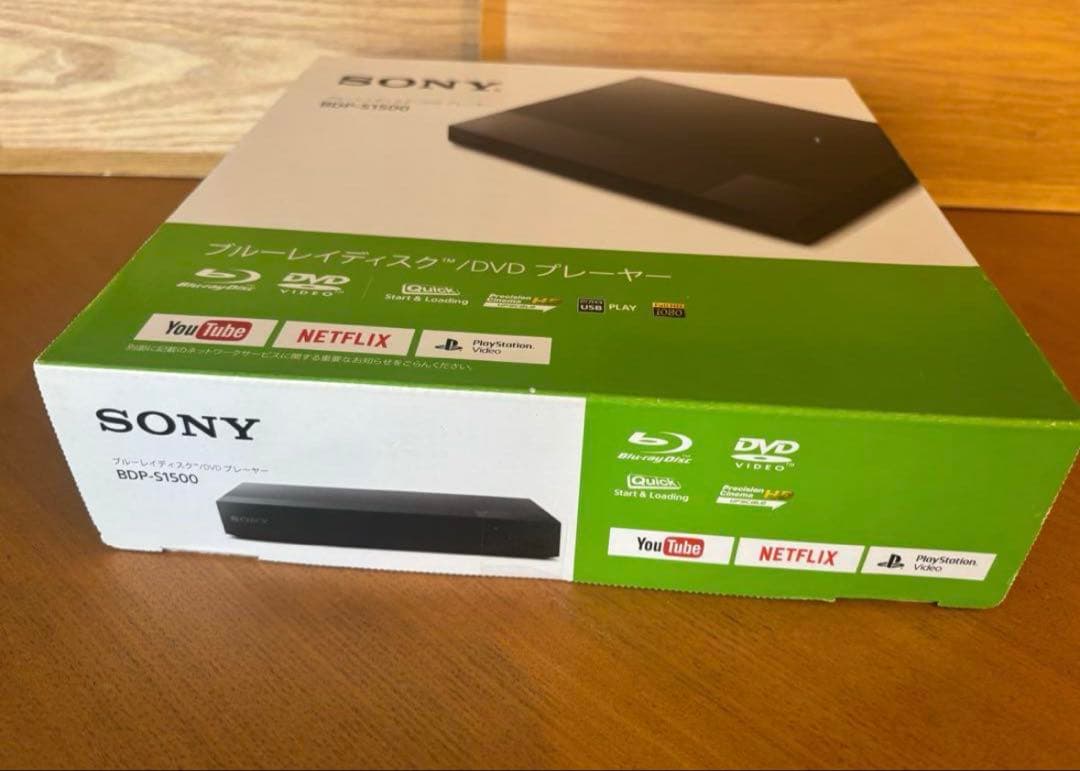 SONYブルーレイDVDプレーヤー　BDP-S1500