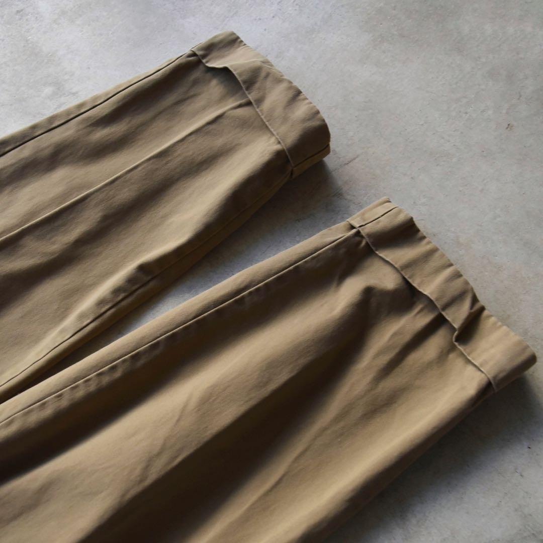 90s ラルフローレン ポロチノ ツータックチノ ブラウン USA W32L30