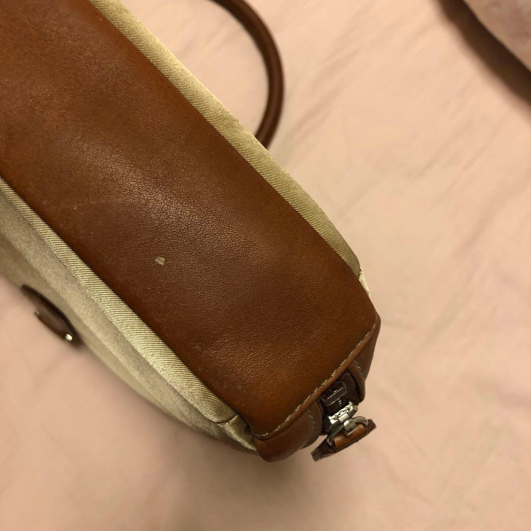 新品未使用✨ATAO ビジネスバッグ A4サイズ可能 ナイロン レザー ベージュ