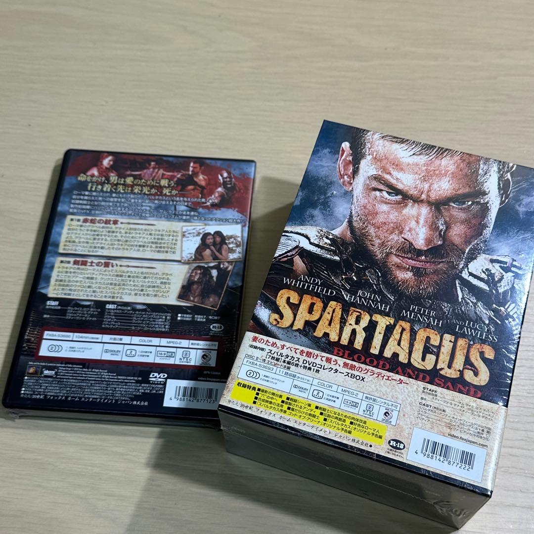 【未開封】スパルタカス　DVDコレクターズBOX