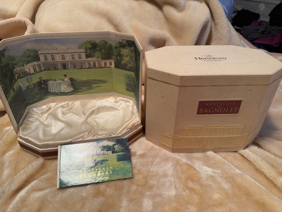バカラ ヘネシー各種　空瓶 空箱