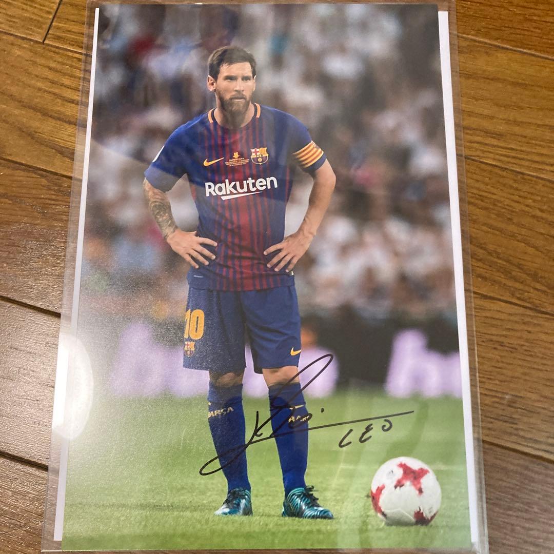 K*w様 リオネル・メッシ 直筆サイン 証明書付き