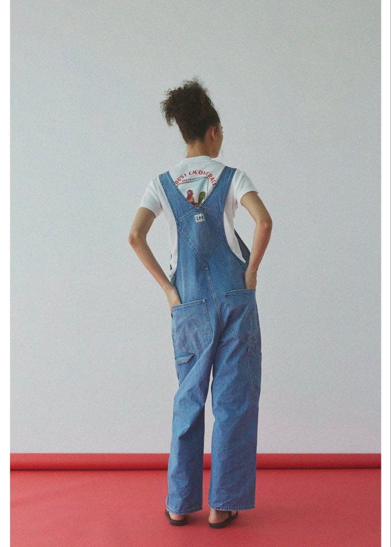 Lee×ALEXIA STAM オーバーオール Blue