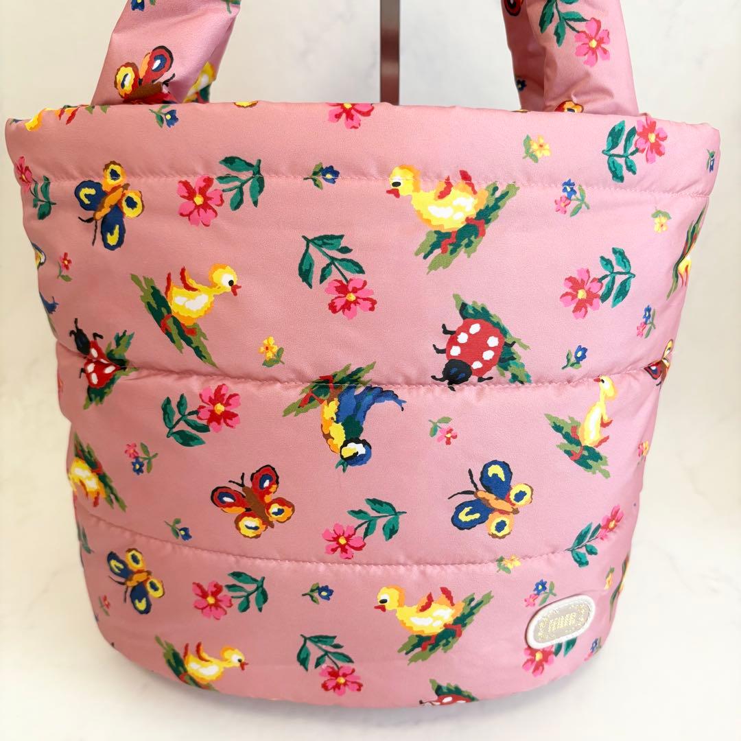 フェイラー ハイジ エコ ユース トート バッグ 極美品✨ ピンク 中綿 希少