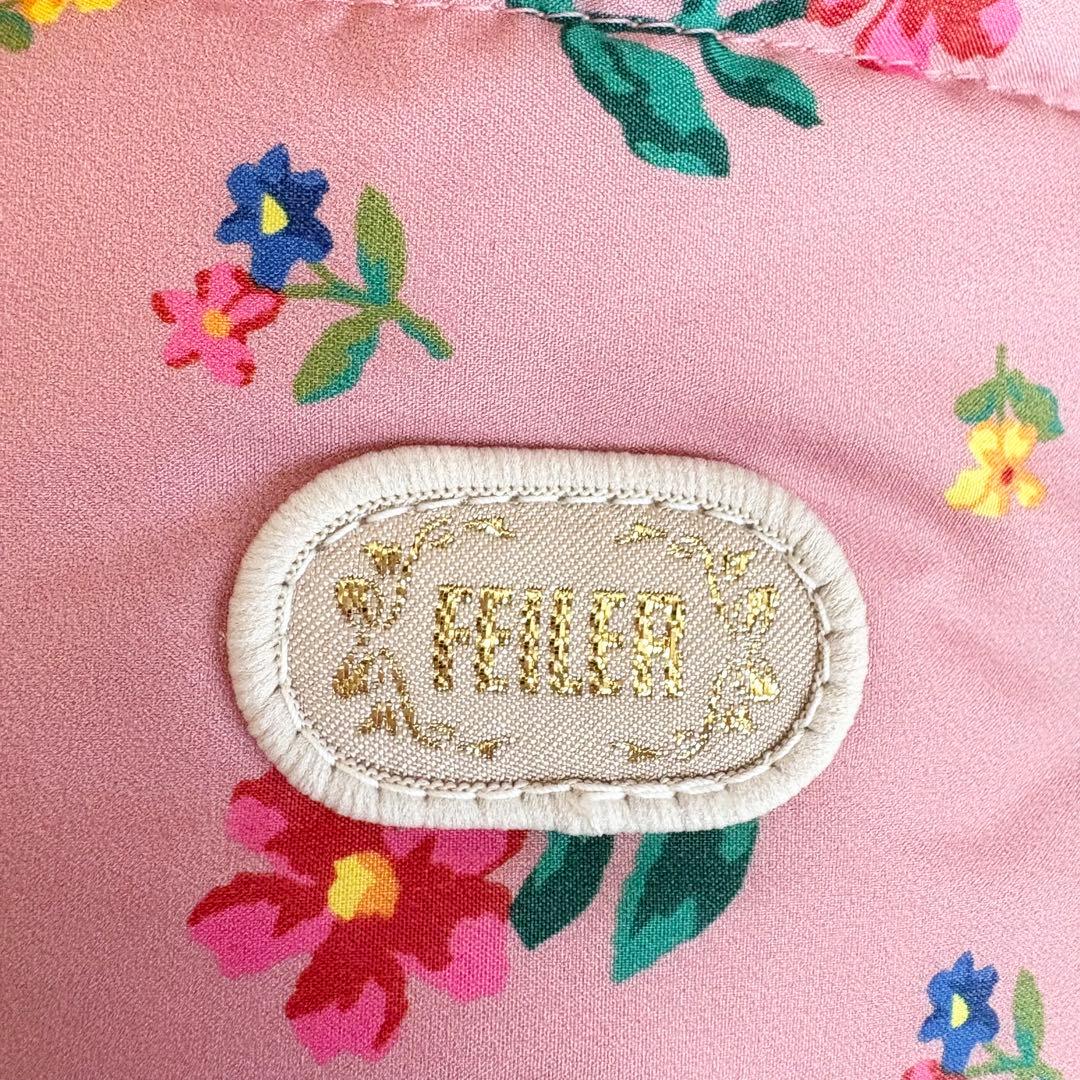 フェイラー ハイジ エコ ユース トート バッグ 極美品✨ ピンク 中綿 希少