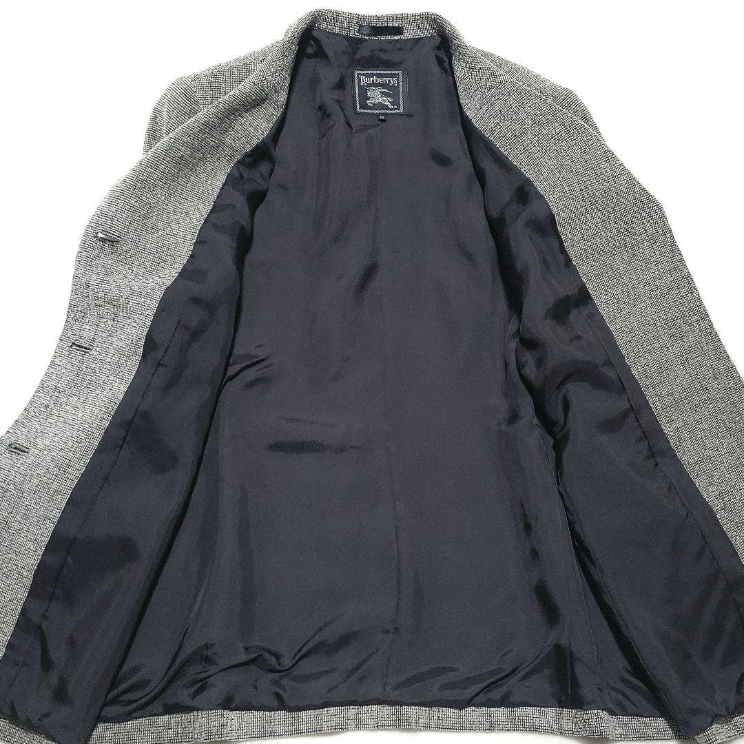 【未使用級】バーバリー　テーラードジャケット シングル ツイード 大きいサイズ